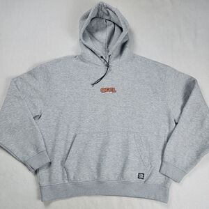 OFFICIAL OFCL Worldwide Hoodie Men's XL Gray Skater Pullover Streetwear Vintage